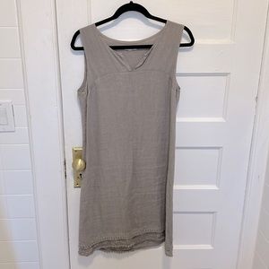 Lina Tomei Linen Dress S